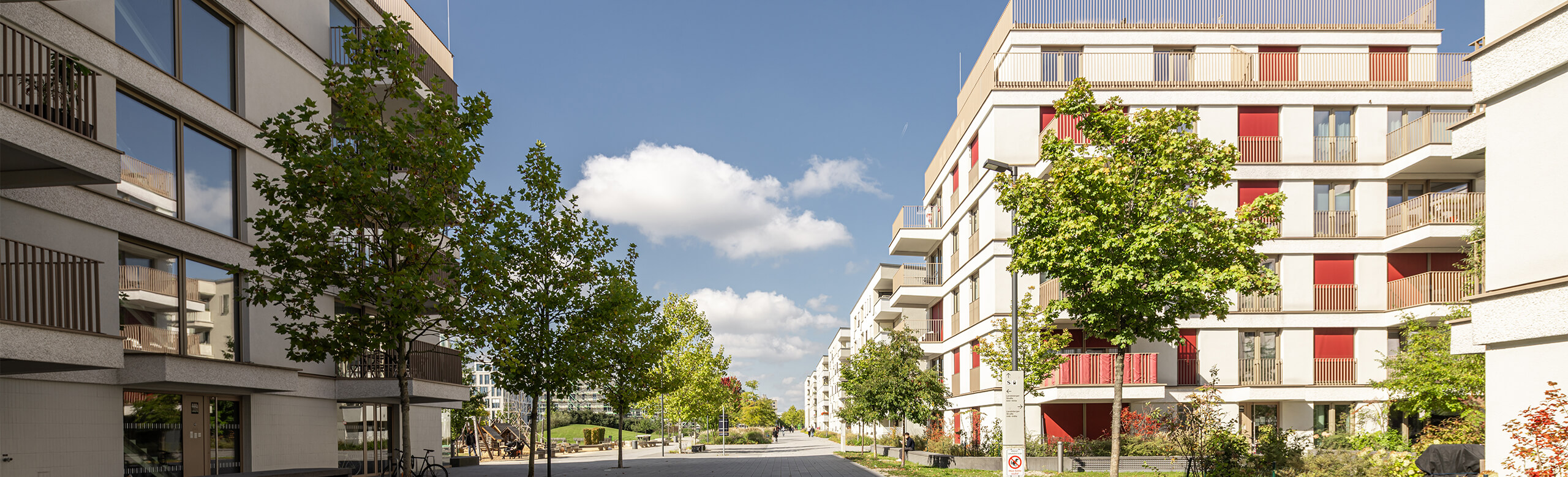 Elastic building bearings in the kupa district in Munich