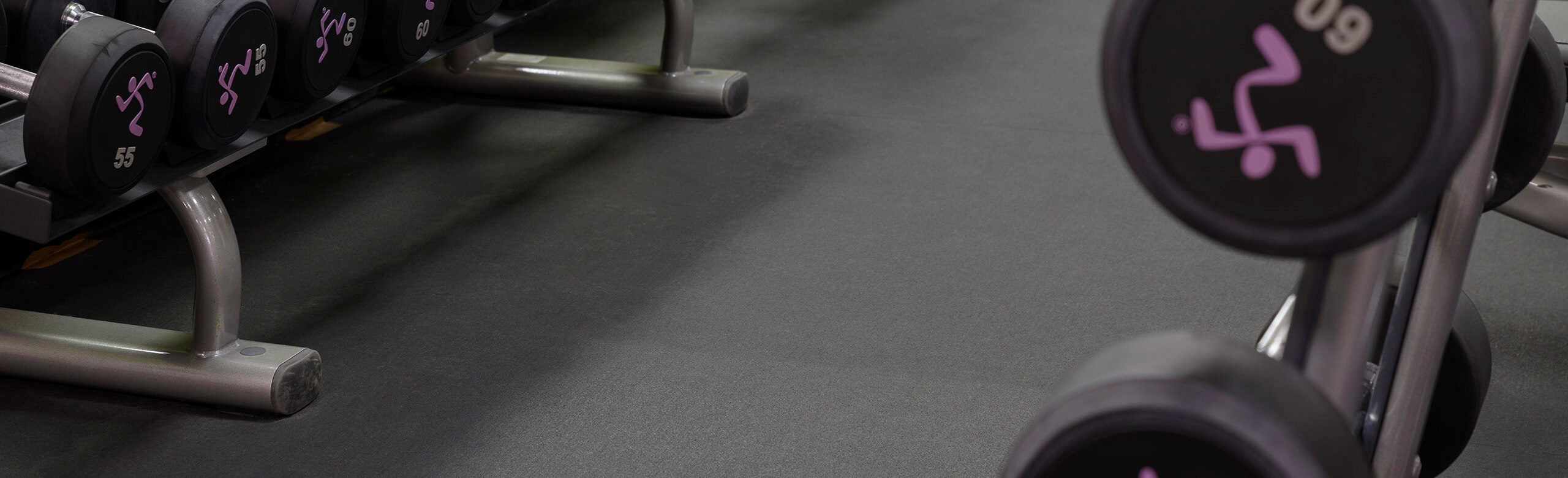 Image showcasing the REGUPOL sonusfit m520 flooring, ensuring acoustic performance can be achieved in the Anytime Fitness facility.