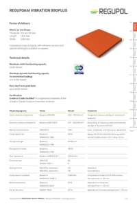 REGUFOAM vibration 990plus
