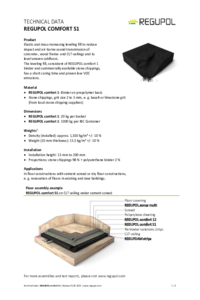 REGUPOL comfort S1