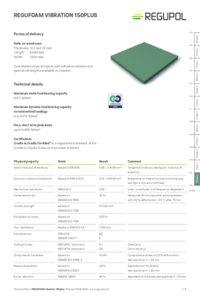 REGUFOAM vibration 150plus